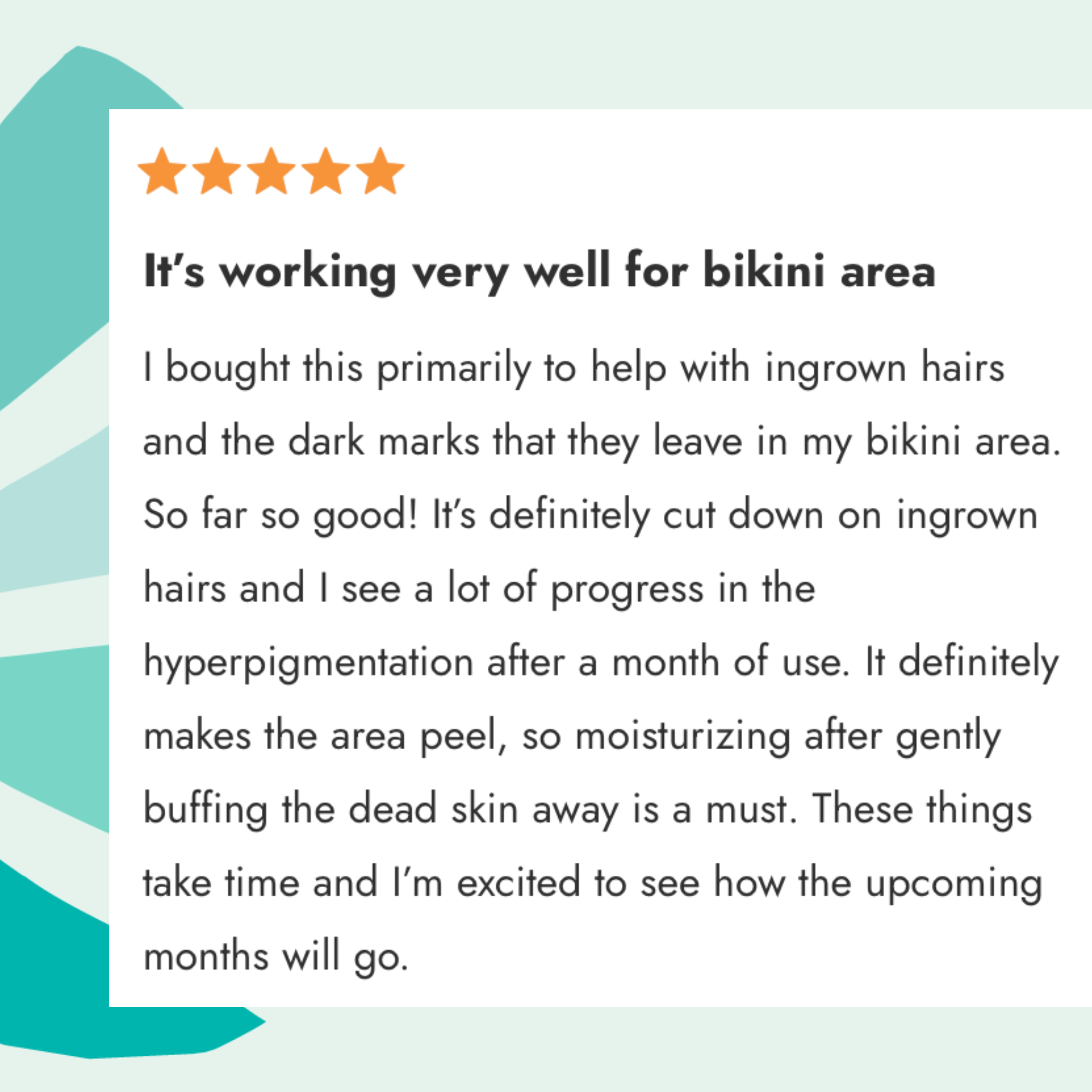 Bikini Area Folliculitis Treatment - Level 1 Mandelic Acid Serum
