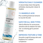 Almond Clear Face & Body Wash