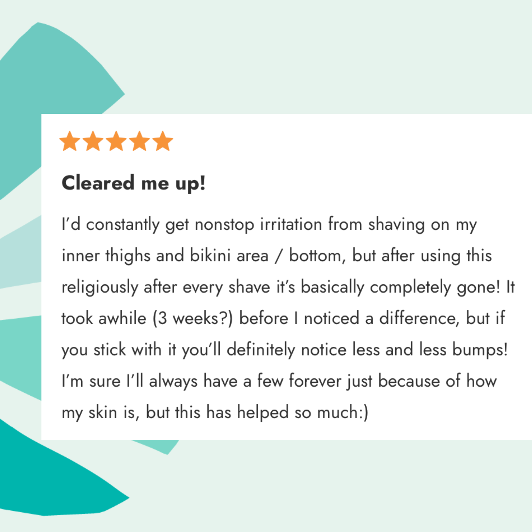 Bikini Area Folliculitis Treatment - Level 1 Mandelic Acid Serum
